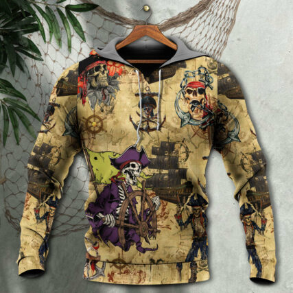 Skull Pirate So Scary - Hoodie - Owl Ohh - Owl Ohh