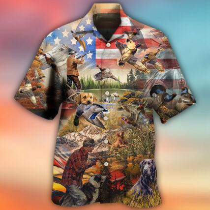 Hunting Independence Day Mallard Duck - Hawaiian Shirt - Owl Ohh - Owl Ohh