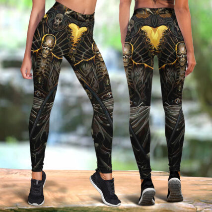 Skull Grim Reaper Dark - Legging - Owl Ohh - Owl Ohh