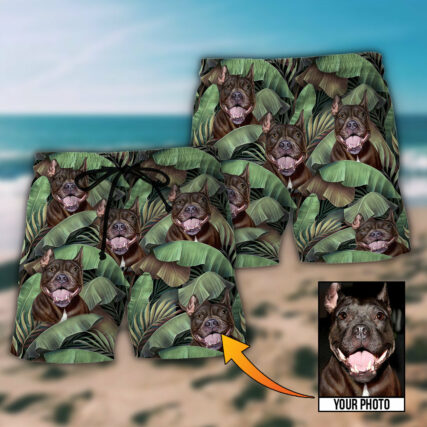Dog My Sweet Dog Custom Photo - Beach Short - Owl Ohh - Owl Ohh