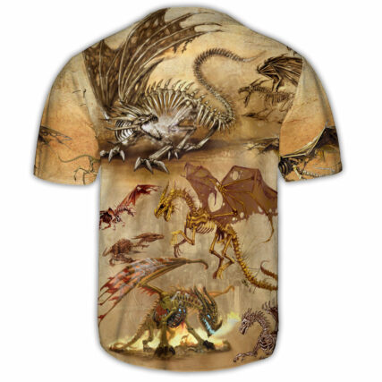 Dragon Skull Love Life - Baseball Jersey - Owl Ohh - Owl Ohh