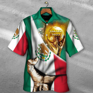 World Cup Qatar 2022 Mexico Will Be The Champion Flag Vintage - Hawaiian Shirt - Owl Ohh - Owl Ohh