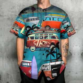 Camping Enjoy Your Van Life - Baseball Jersey - Owl Ohh - Owl Ohh