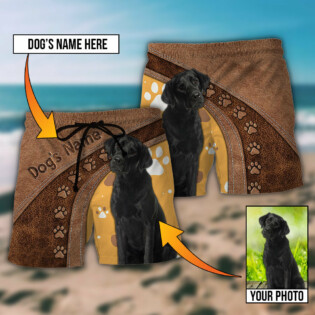 Dog Paw Various Style Custom Photo Personalized - Beach Short - Owl Ohh - Owl Ohh