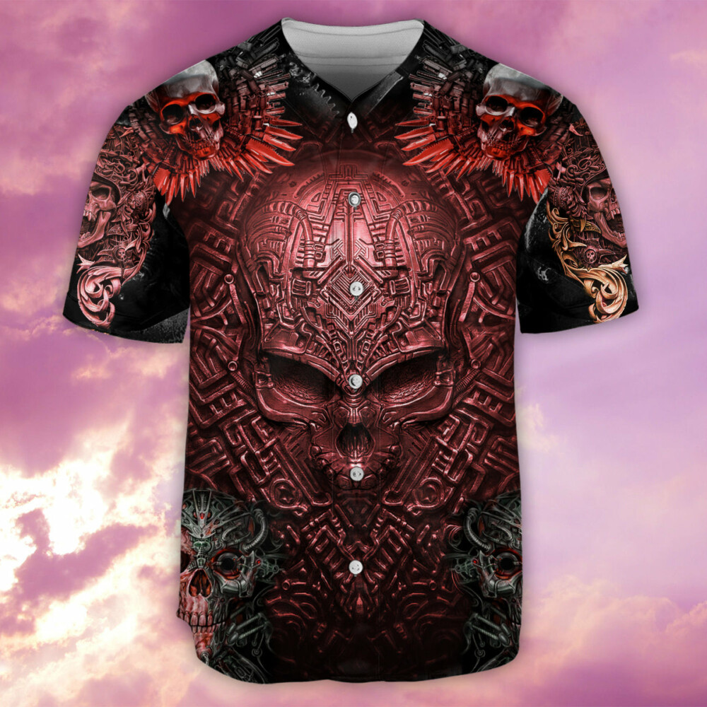 Skull Boss - Baseball Jersey - Owl Ohh - Owl Ohh
