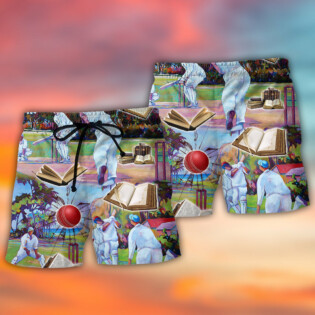Cricket And Book Lover - Beach Short - Owl Ohh - Owl Ohh