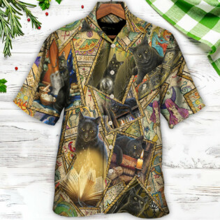 Cat Magic Cute Style - Hawaiian Shirt - Owl Ohh - Owl Ohh