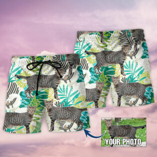 Cat Various Style Custom Photo - Beach Short - Owl Ohh - Owl Ohh