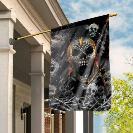Skull Oh My Skull Cool - House Flag - Owl Ohh - Owl Ohh