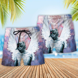Amputee God Bless You Always - Beach Short - Owl Ohh - Owl Ohh