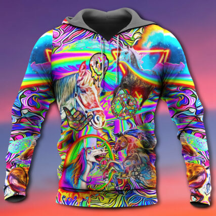 Hippie Horse Run For You - Hoodie - Owl Ohh - Owl Ohh