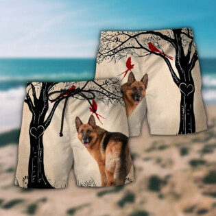 German Shepherd My Cool Dog Various Style - Beach Short - Owl Ohh - Owl Ohh