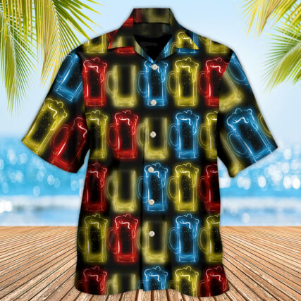 Beer Magic Water For Fun People - Hawaiian Shirt - Owl Ohh - Owl Ohh
