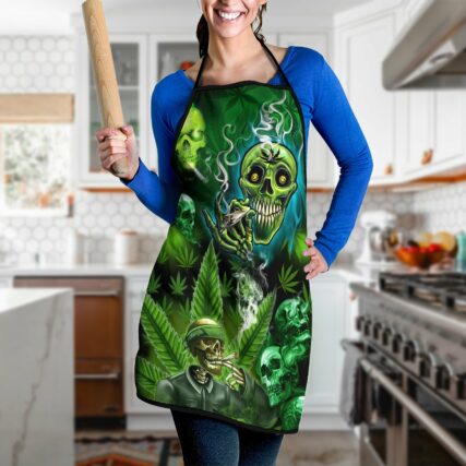 Skull So High Amazing - Adjustable Apron - Owl Ohh - Owl Ohh