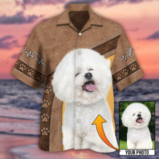 Dog Paw Various Style Custom Photo Personalized - Hawaiian Shirt - Owl Ohh - Owl Ohh