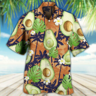 Avocado Tropical Flowers Vibe - Hawaiian Shirt - Owl Ohh - Owl Ohh