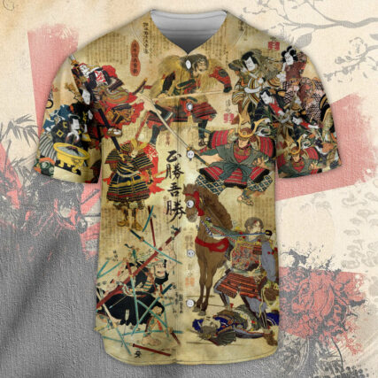 Samurai Perceive That Which Cannot Be Seen With The Eye - Baseball Jersey - Owl Ohh