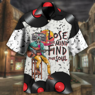 Music Stereo Lose My Mind Find Your Soul - Hawaiian Shirt - Owl Ohh - Owl Ohh