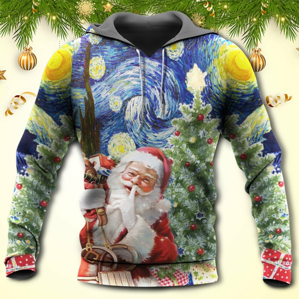Christmas Shhhhh! It's Secret Gift For You - Hoodie - Owl Ohh - Owl Ohh