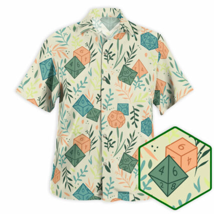 DnD Leaf Vintage Color - Hawaiian Shirt - Owl Ohh - Owl Ohh