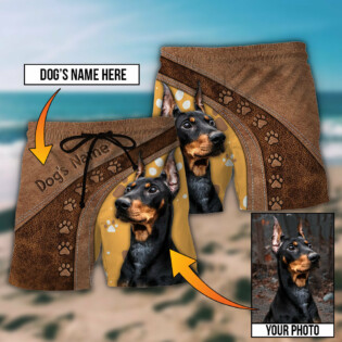 Dog My Sweet Dog Custom Photo - Beach Short - Owl Ohh - Owl Ohh