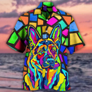 German Shepherd Cool Dog Various Style - Hawaiian Shirt - Owl Ohh - Owl Ohh