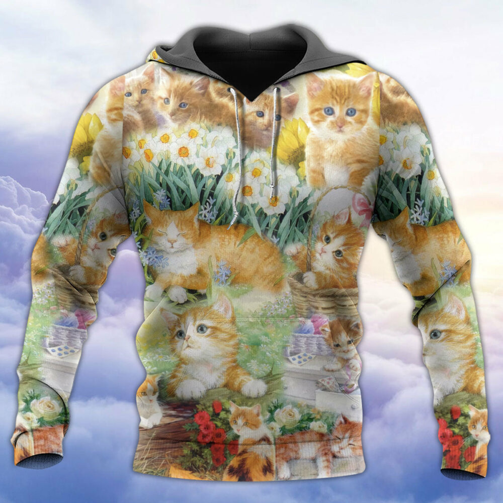 Cat Kitty Lover Art - Hoodie - Owl Ohh - Owl Ohh