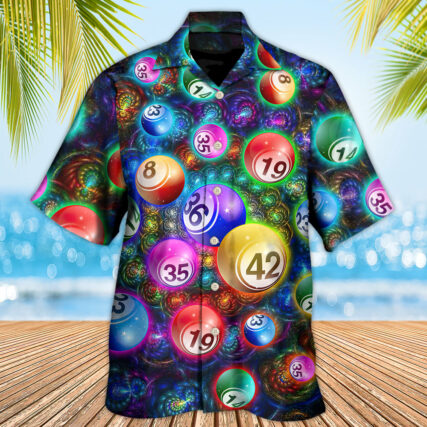 Billiard Funny Neon Colorful - Hawaiian Shirt - Owl Ohh - Owl Ohh