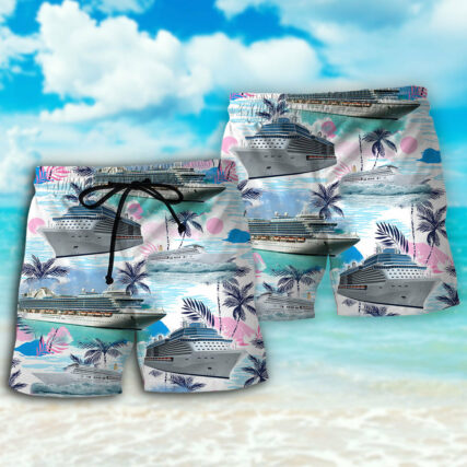 Cruising Beach Tropical Vibe - Beach Short - Owl Ohh - Owl Ohh