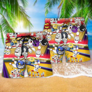 Bowling Split Happens Bowling - Beach Short - Owl Ohh - Owl Ohh
