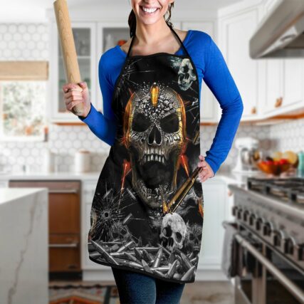 Skull Oh My Skull Cool - Adjustable Apron - Owl Ohh - Owl Ohh