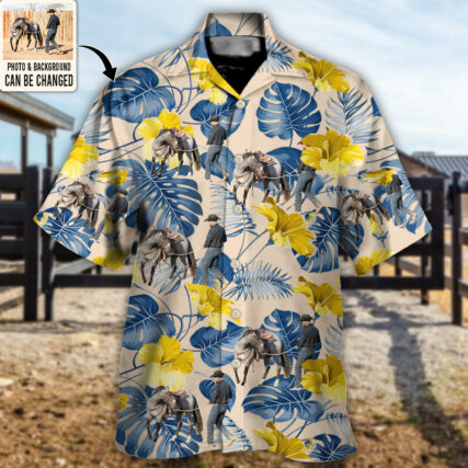 Horse Trainer You Want Tropical Style Custom Photo - Hawaiian Shirt - Personalized Photo Gifts for men and women, kids - Owl Ohh