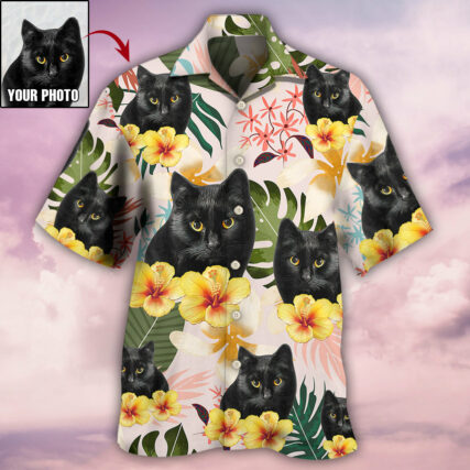 Cat Tropical Various Style Custom Photo - Hawaiian Shirt - Owl Ohh - Owl Ohh