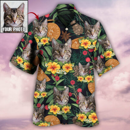 Cat Tropical Various Style Custom Photo - Hawaiian Shirt - Owl Ohh - Owl Ohh