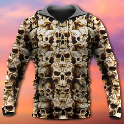 Skull Dark Inside Everyone - Hoodie - Owl Ohh - Owl Ohh