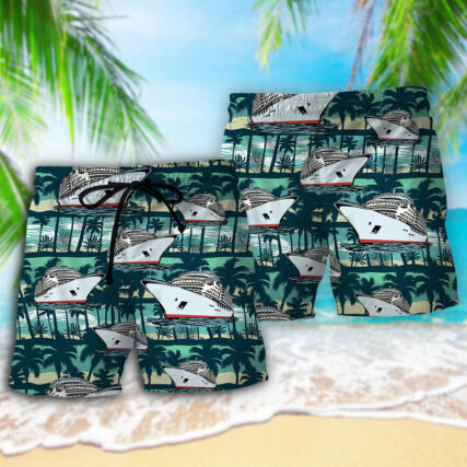 Cruising Tropical Hawaii Life - Beach Short - Owl Ohh - Owl Ohh
