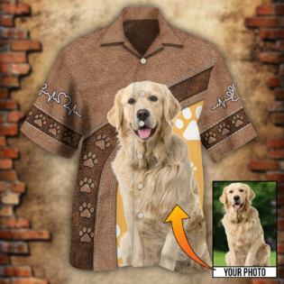 Dog Paw Various Style Custom Photo Personalized - Hawaiian Shirt - Owl Ohh - Owl Ohh
