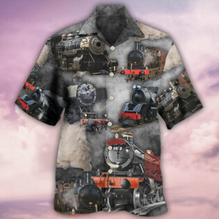 Train Going To A Mysterious Land - Hawaiian Shirt - Owl Ohh - Owl Ohh