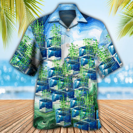 Farm Aquaponics - The Future Farm - Hawaiian Shirt - Owl Ohh - Owl Ohh