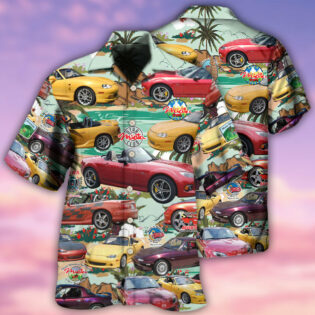 Car Summer Tropical Island - Hawaiian Shirt - Owl Ohh - Owl Ohh