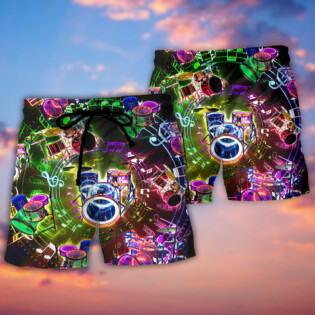 Drum It's Not A Hobby It's A Cool Lifestyle - Beach Short - Owl Ohh - Owl Ohh