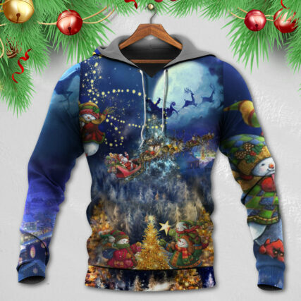 Christmas Family In Love Night - Hoodie - Owl Ohh - Owl Ohh