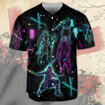 Samurai Wake From Death And Return To Life - Baseball Jersey - Owl Ohh