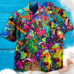Hippie Dogs Colorfull Style - Hawaiian Shirt - Owl Ohh - Owl Ohh