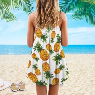 Fruit Pineapple Tropical Vibes Lover - Summer Dress - Owl Ohh - Owl Ohh