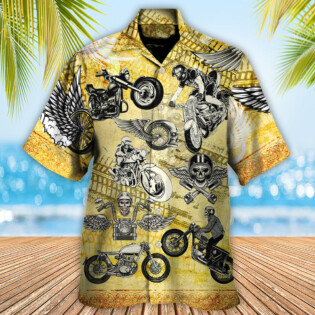 Motorcycle Life Is Short - Hawaiian Shirt - Owl Ohh - Owl Ohh