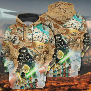 Star Wars Lego Pirate Vintage Ship - Hoodie