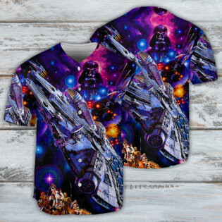 Star Wars Darth Vader Millennium Falcon - Baseball Jersey