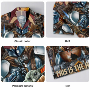 Starwars This Is The Way Vintage - Hawaiian Shirt