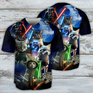 Star Wars Cat All Star - Baseball Jersey